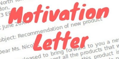 Motivation Letter for Job