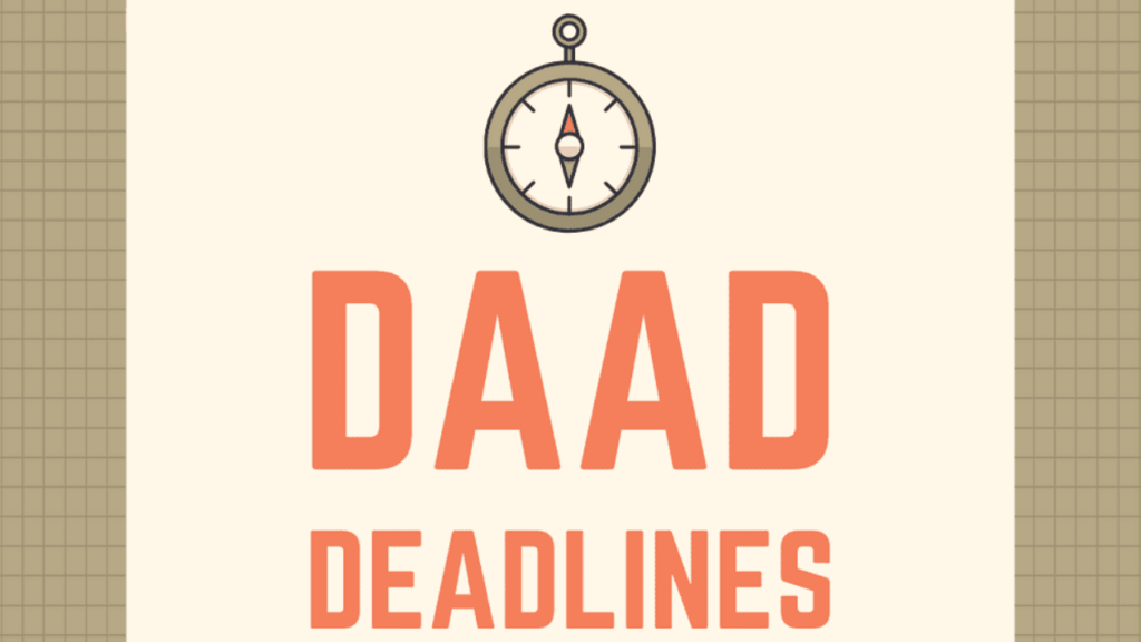 daad scholarship 2020 deadline