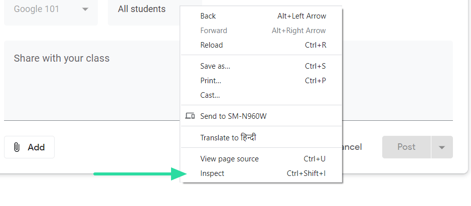 How to fix Google Classroom stream disappeared problem