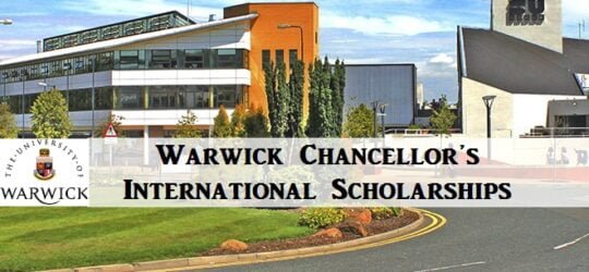 Warwick Chancellor’s International Scholarships