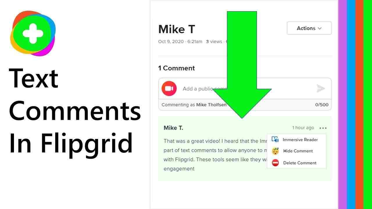 How To Comment on Flipgrid