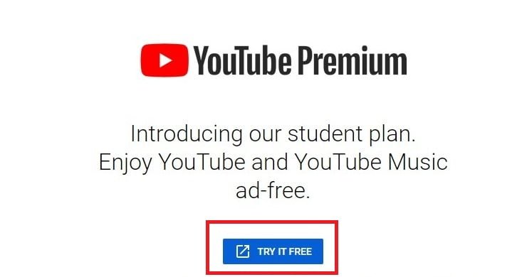 How to get a YouTube Premium Student Discount