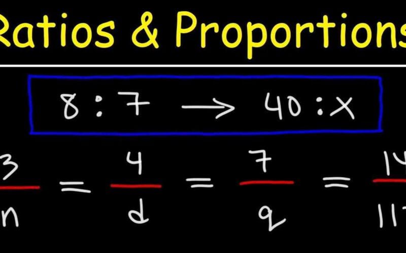 ratio and proportion