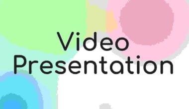 How to make a good video presentation for school