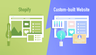 Differences Between Custom Site and Shopify