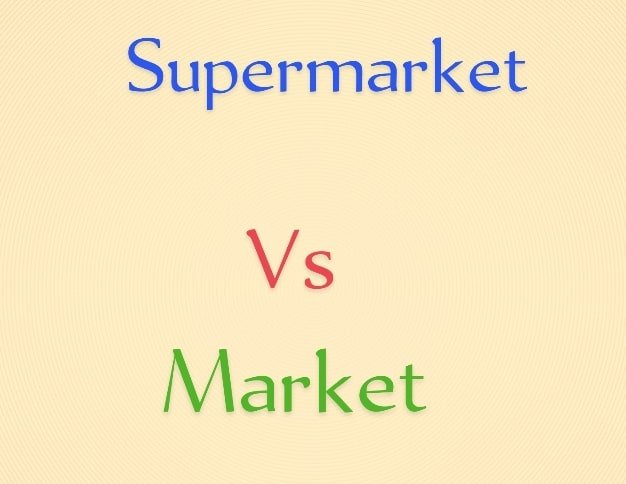 Supermarket vs Market