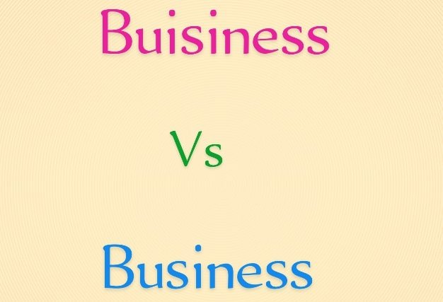 Buisiness vs Business