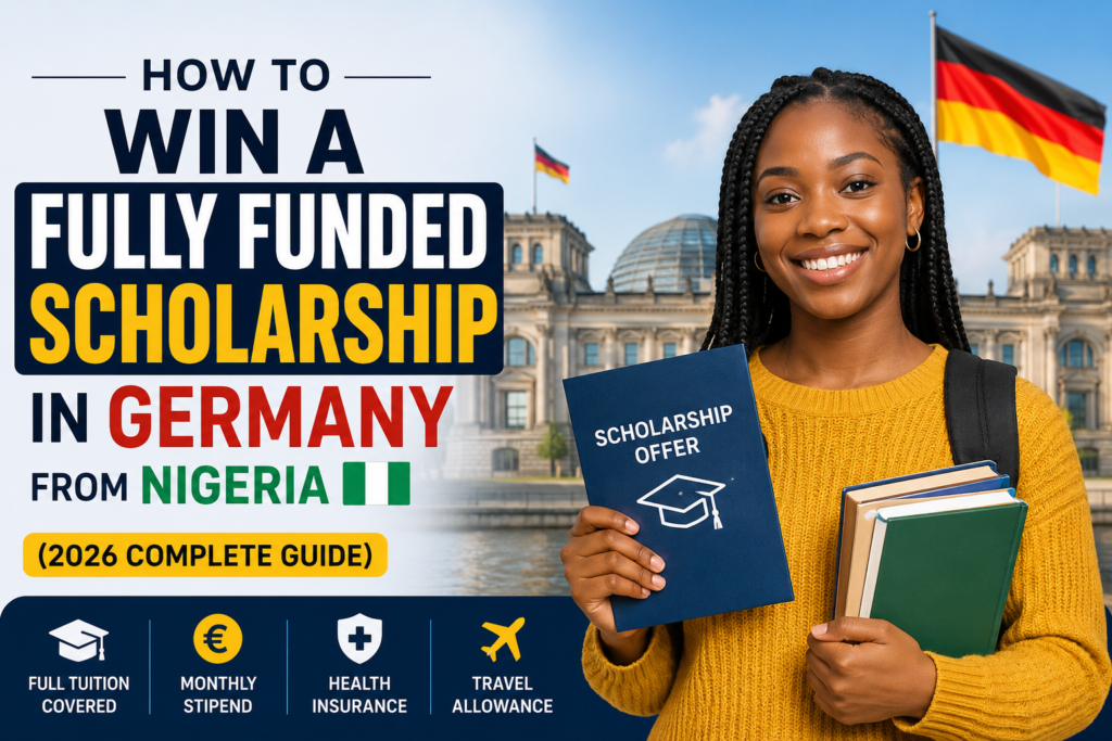 How to Win a Fully Funded Scholarship in Germany from Nigeria (2026 Complete Guide)